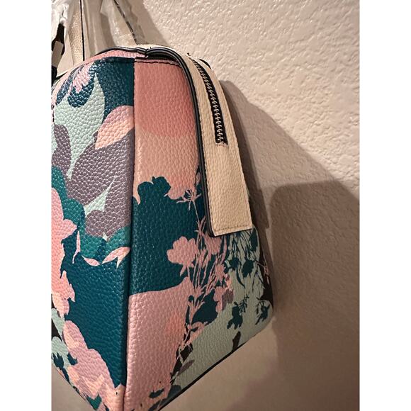 NWT Danielle Nicole Floral Satchel Bag - Picture 5 of 7